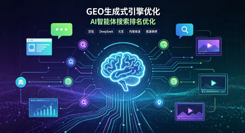 浙江GEO 浪潮来袭：生成式引擎优化崛起，创作者争抢豆包、DeepSeek、元宝智能体流量入口